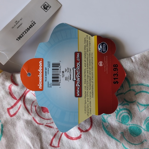 Paw Patrol 12 months Pup Power Tshirt and Short Set, Everest and Skye - Picture 6 of 11